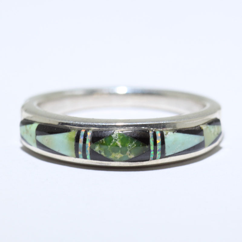 Cincin Inlay oleh Navajo- 9