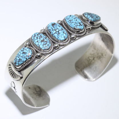 Kingman Bracelet by Robin Tsosie 6"