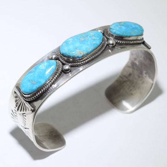 Kingman Bracelet by Robin Tsosie 6"