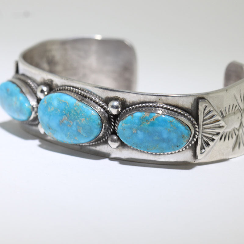 Kingman Bracelet by Robin Tsosie 6"