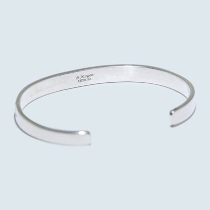 Silberarmband von Bruce Morgan