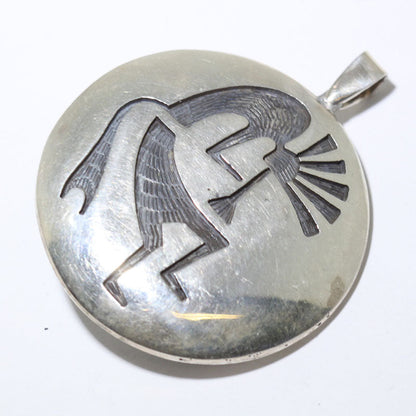 Pendentif Réversible en Argent par Hopi