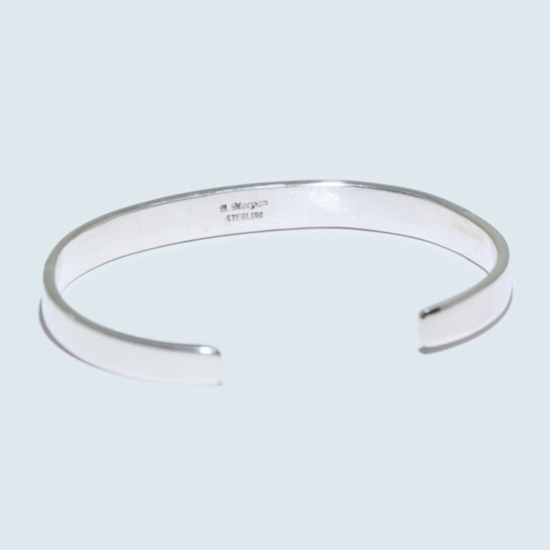 Silberarmband von Bruce Morgan