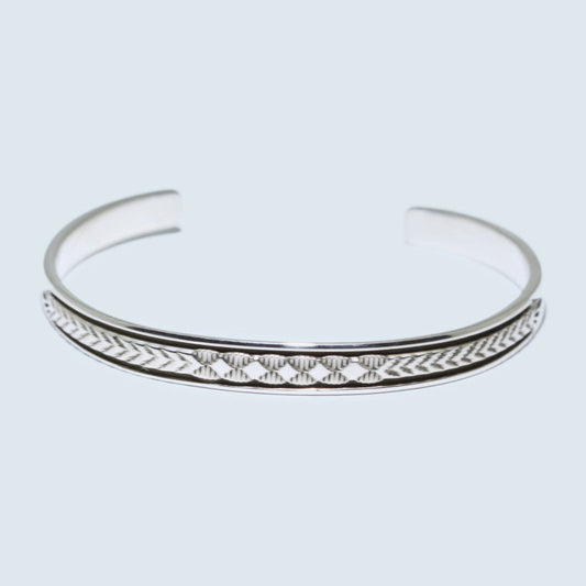 Silberarmband von Bruce Morgan