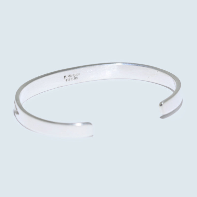 Silberarmband von Bruce Morgan