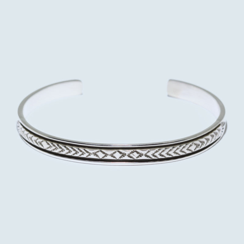 Silberarmband von Bruce Morgan