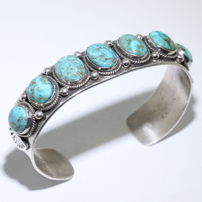 Turq Mtn Bracelet by Robin Tsosie 6-1/4"