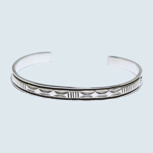 Silberarmband von Bruce Morgan