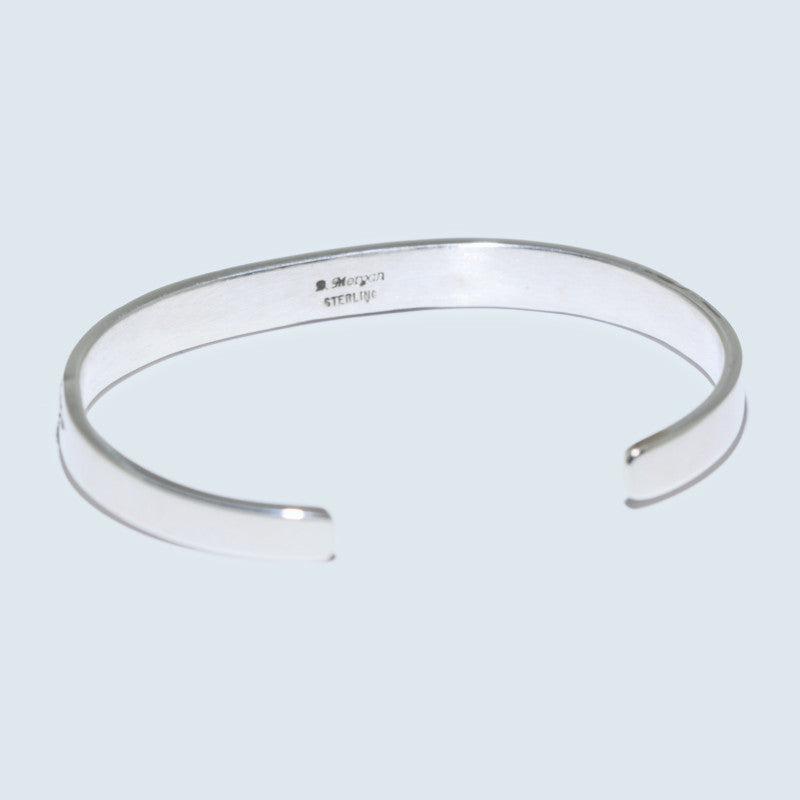 Silberarmband von Bruce Morgan