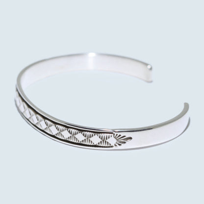 Silberarmband von Bruce Morgan