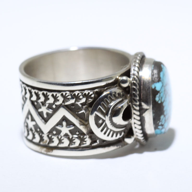 达雷尔·卡德曼设计的阿帕奇戒指 - 9.5号