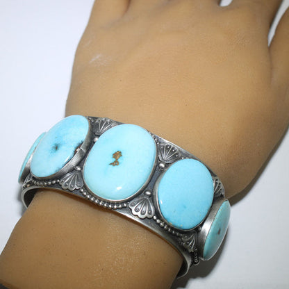 Pulsera Kingman por Jeffery Lucio 5-3/4"