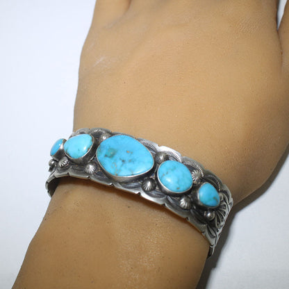 Red Mtn Bracelet by Sheila Tso 5-3/4"