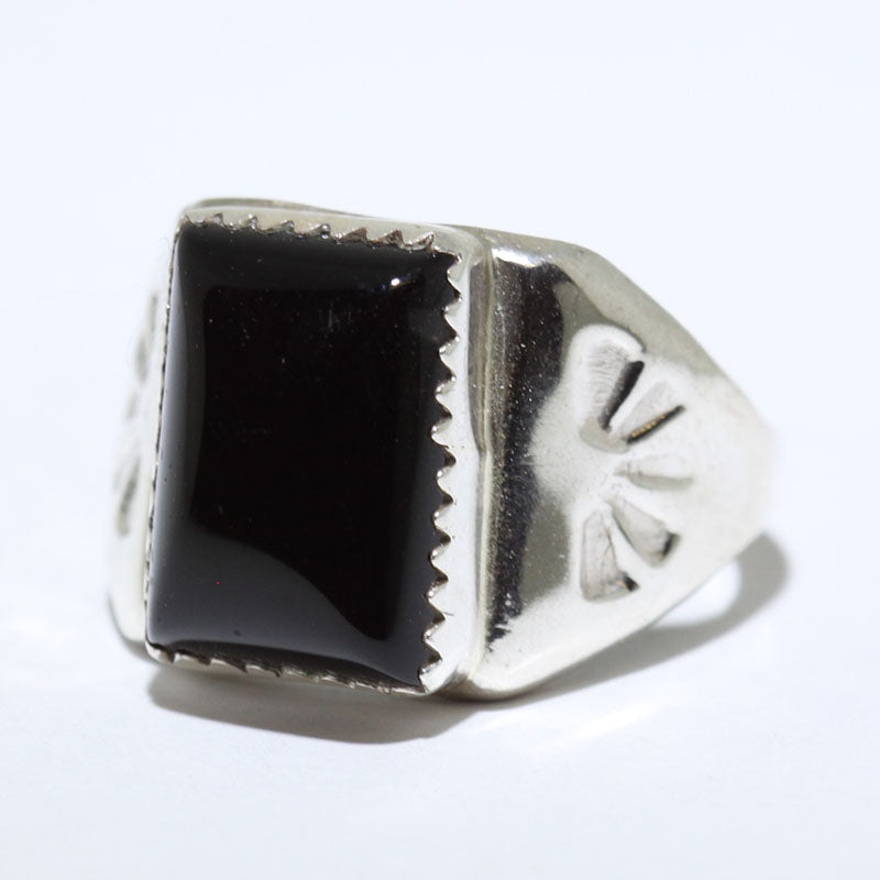 Bague en onyx par les Navajos