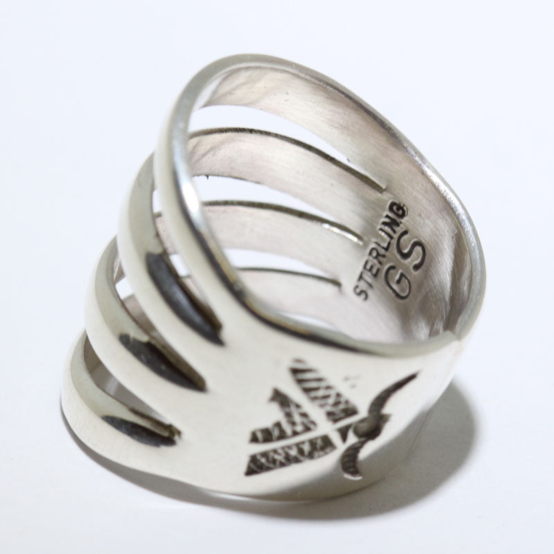 Silver Split Ring by Navajo