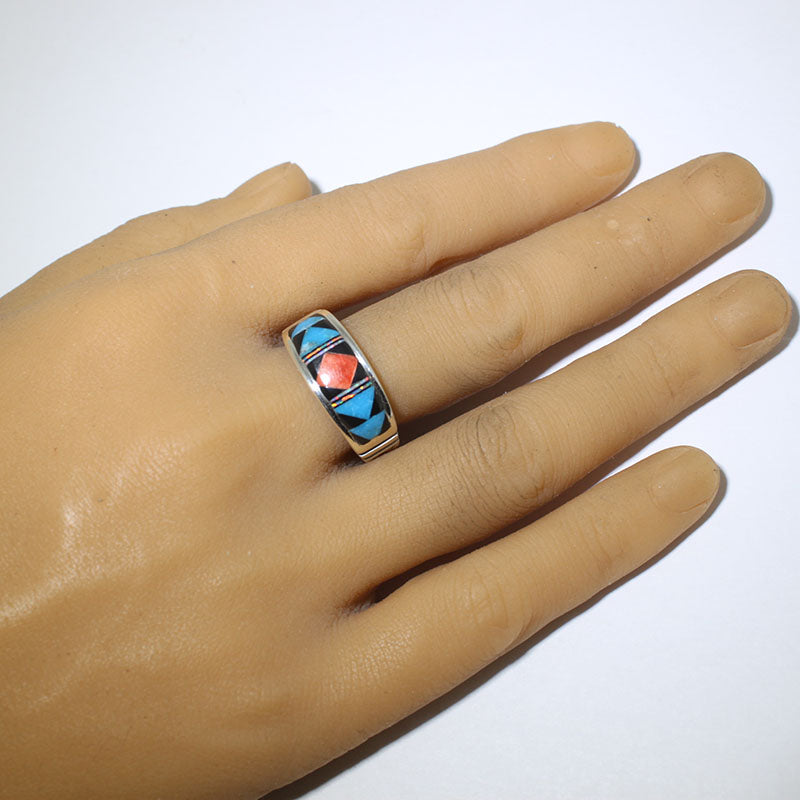 Cincin Inlay oleh Navajo- 11