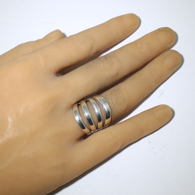 Silver Split Ring by Navajo