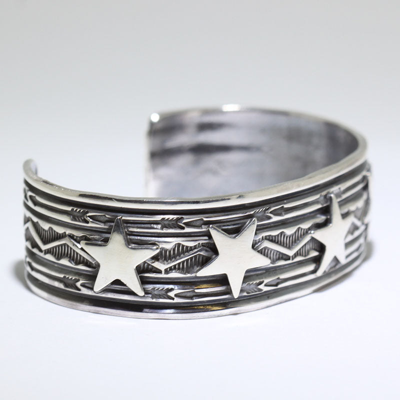 Silver Star Bracelet by Sunshine Reeves 5-1/4"