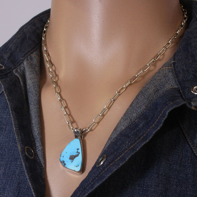 Blue Gem Pendant by Kinsley Natoni