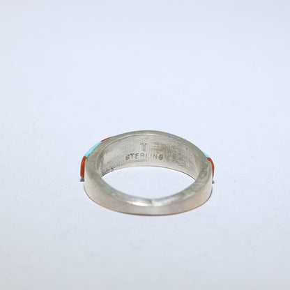 Micro Inlay Ring door Erwin Tsosie maat 8