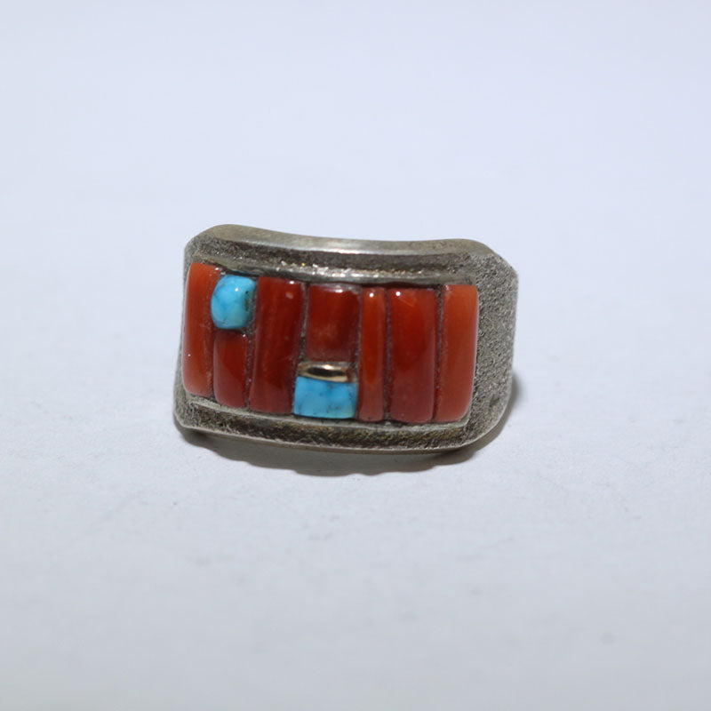 Inlay-Ring von Matthew White Größe 8