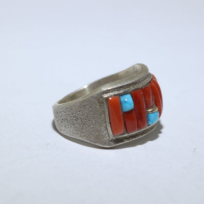 Inlay Ring by Matthew White size 8