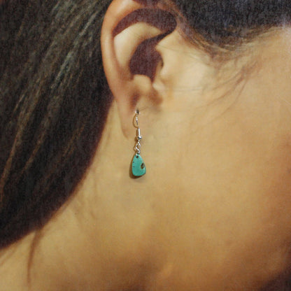 Boucles d'oreilles turquoise par Santo Domingo