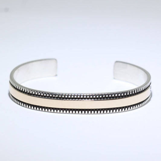 14K/Zilveren Armband door Bruce Morgan