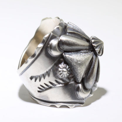 Bague en argent par Delbert Gordon - 9