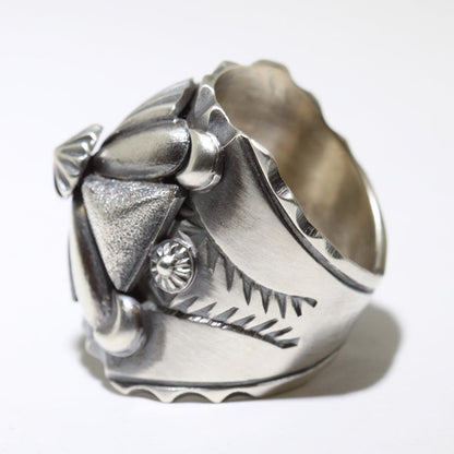 Серебряное кольцо от Делберта Гордона - 9