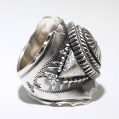 Zilveren Ring door Delbert Gordon - 10