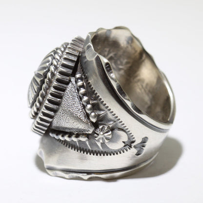 Bague en argent par Delbert Gordon - 10