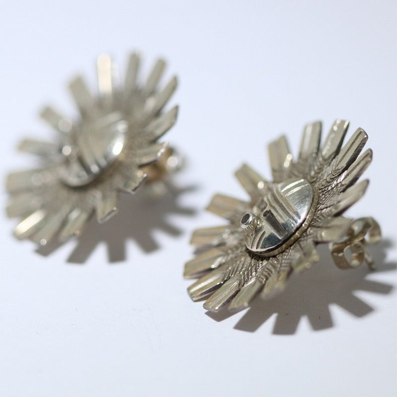 Boucles d'oreilles Sunface par Nelson Morgan