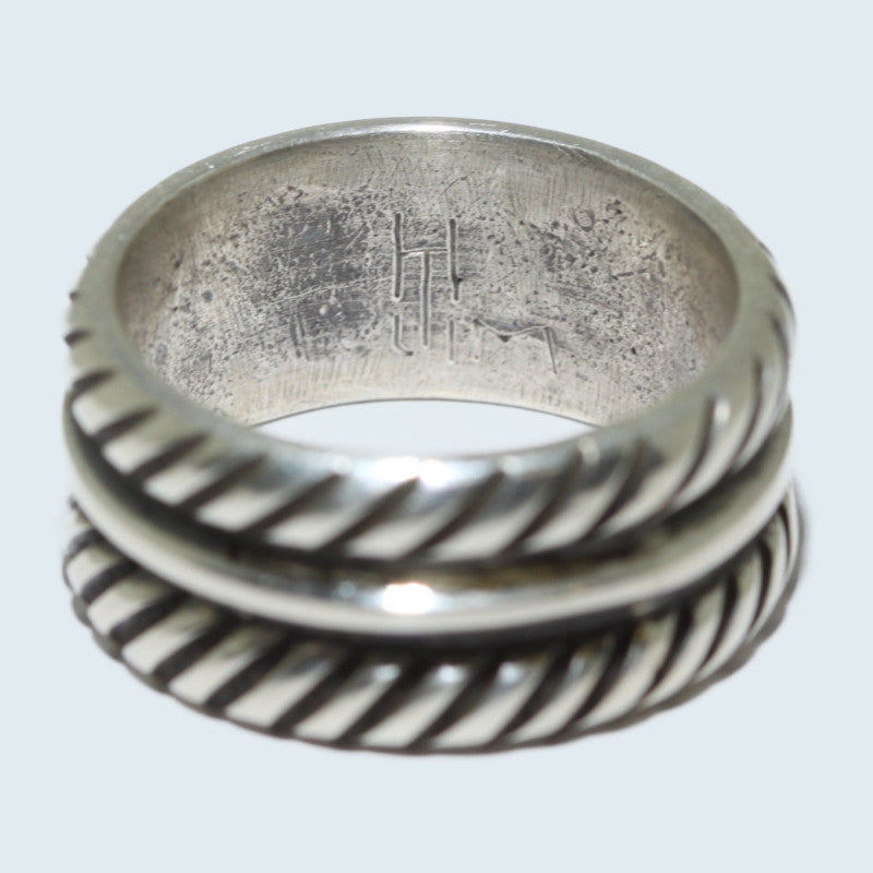 Nhẫn bạc Sterling của Harrison Jim kích cỡ 11.5