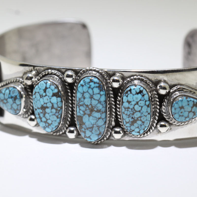 Kingman Bracelet by Robin Tsosie 6"