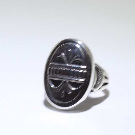 查理·约翰设计的戒指，尺寸6.5