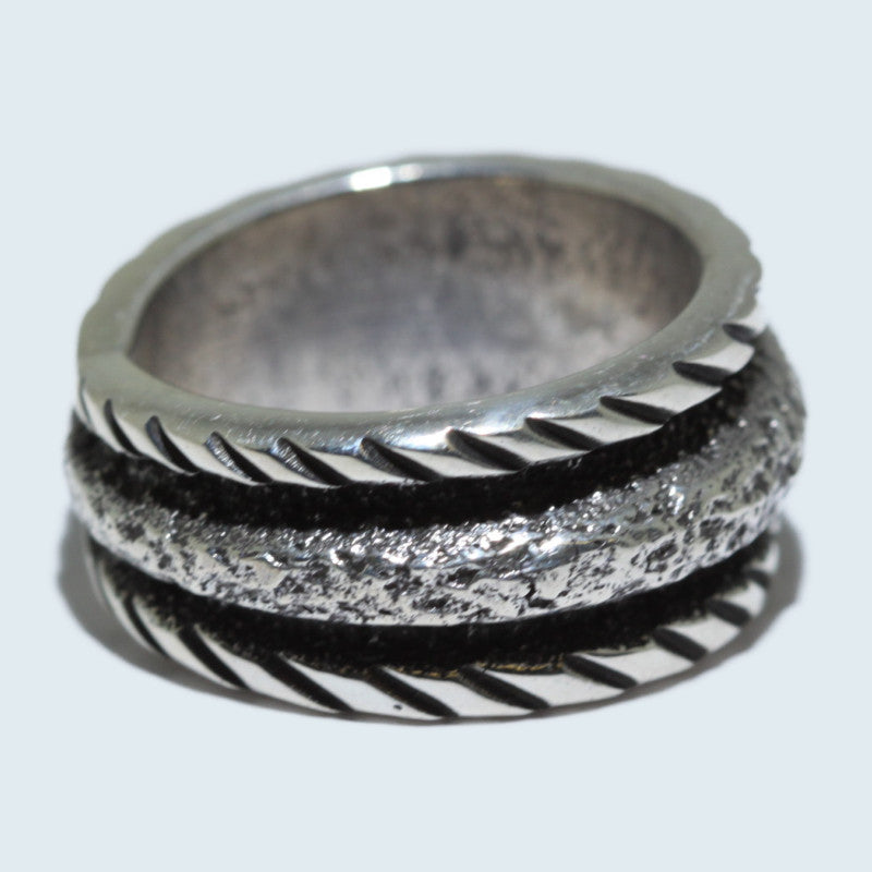 Bague en argent par Aaron Anderson taille 11