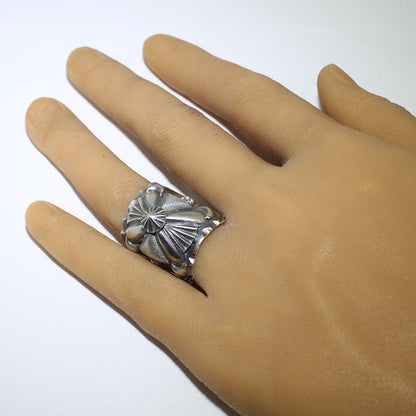 Bague en argent par Delbert Gordon - 9