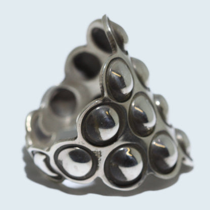 Серебряное кольцо от Алекса Санчеса, размер 10
