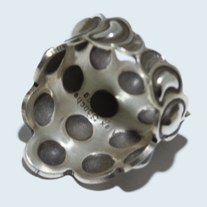 Серебряное кольцо от Алекса Санчеса, размер 10