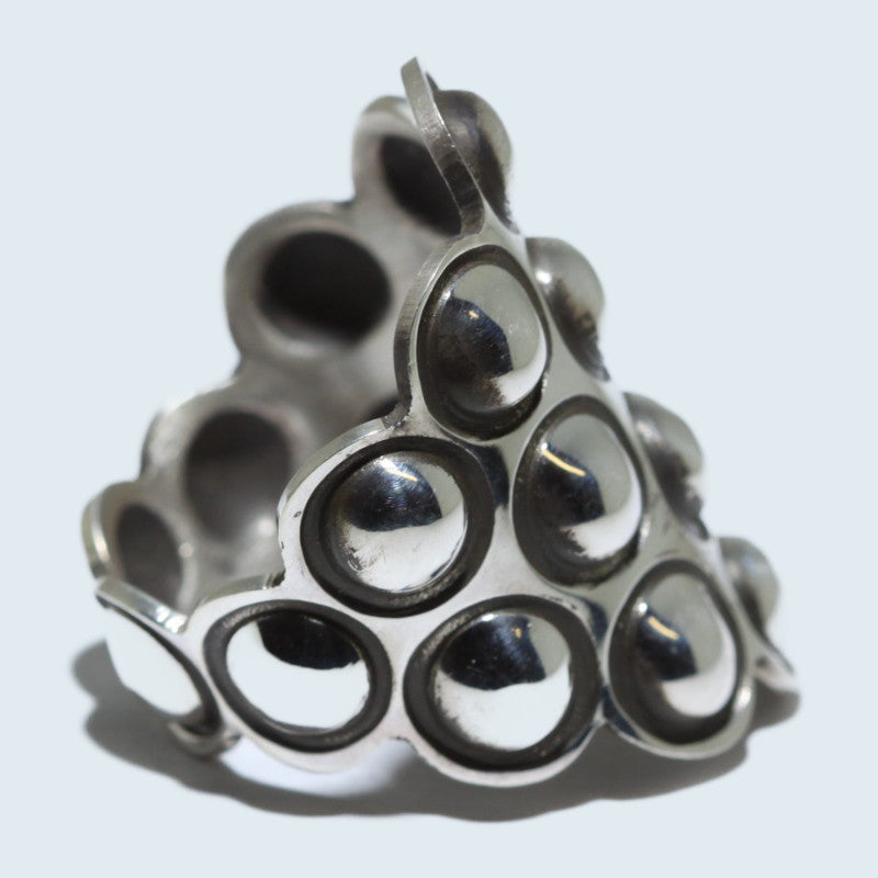 Серебряное кольцо от Алекса Санчеса, размер 8