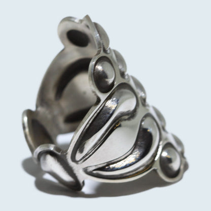 Серебряное кольцо от Алекса Санчеса размер 7.5
