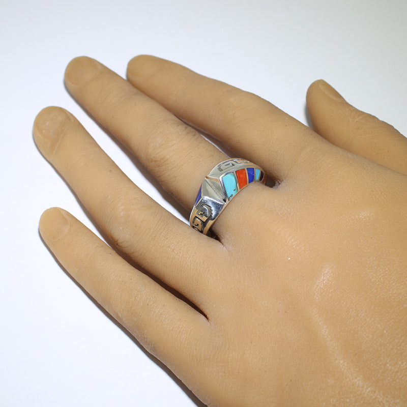 Cincin Inlay oleh Lonn Parker - 11.5