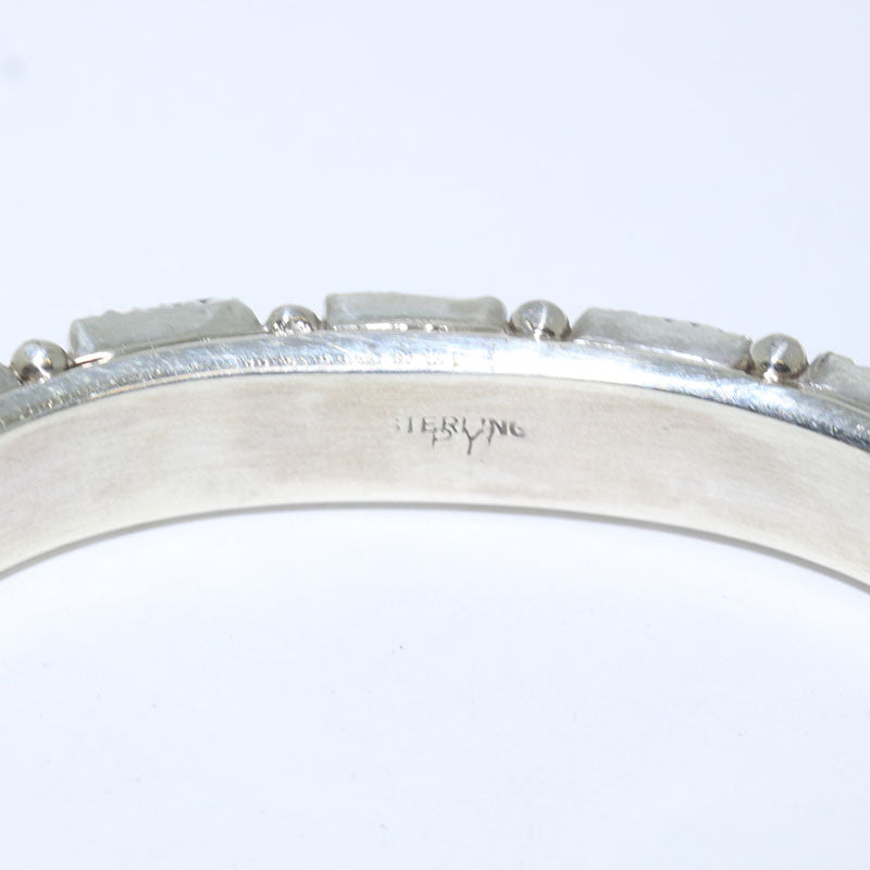 Bracciale in Onice di Phillip Yazzie 5-3/8"