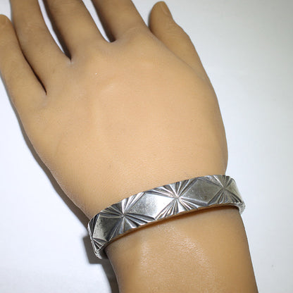 杰西·罗宾斯设计的银手链 6英寸