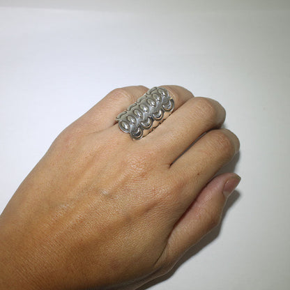 Серебряное кольцо от Алекса Санчеса, размер 6