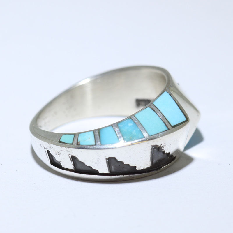 Cincin Inlay oleh Lonn Parker - Ukuran 9.5