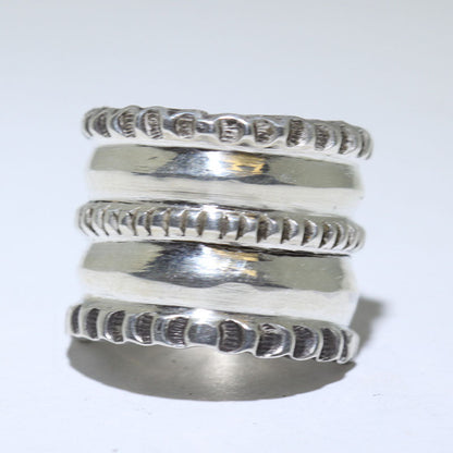 Cincin Perak Syiling oleh Ernie Lister - 9.5