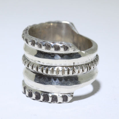 Серебряное кольцо от Эрни Листера - размер 9.5