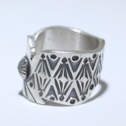Серебряное кольцо от Бо Ривза - 5